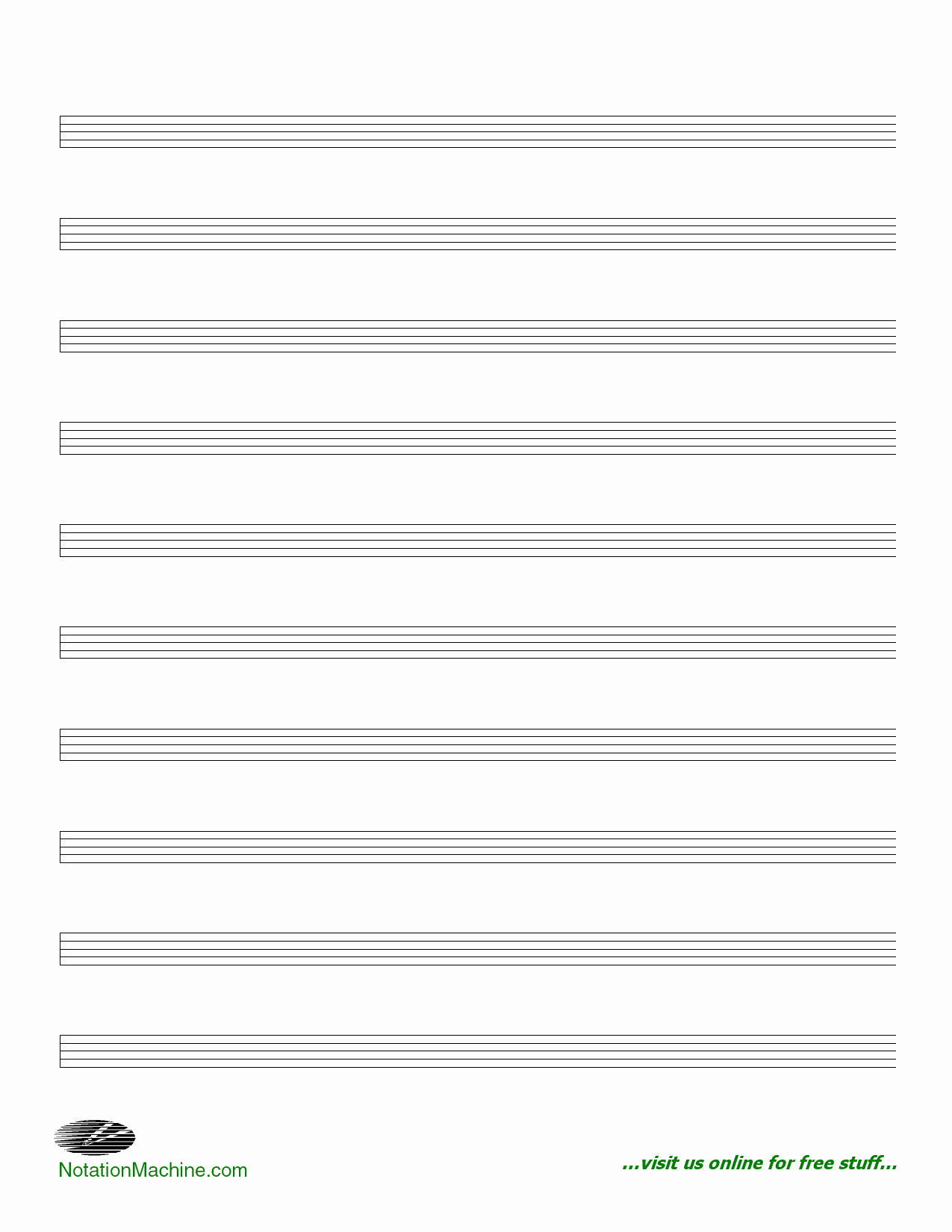 sheet music plain